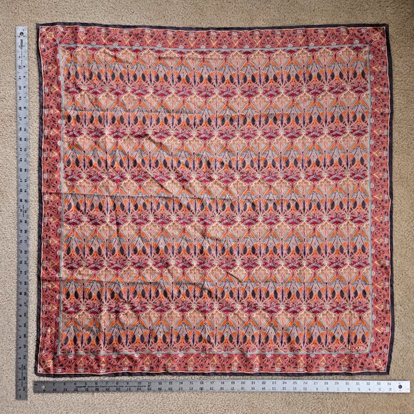 Liberty Silk Scarf Vintage Ianthe Design - Picture 2 of 6